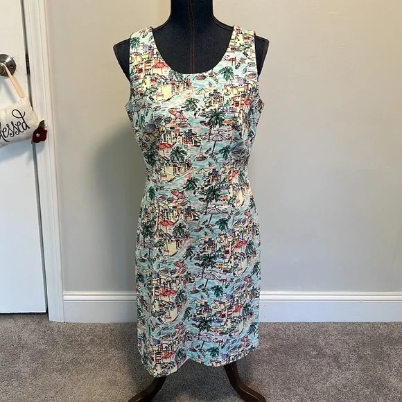 talbots beach dresses Womens Silk Maxi Dress  Multi Blue Tiered Beach Dress